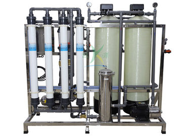 Automatic 2TPH UF Ultrafiltration System Spring Water Purifier Plant For Mineral Drinking Water