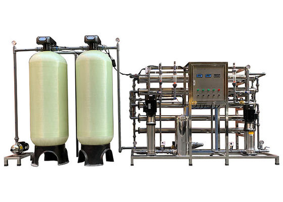 Filtro industrial del agua potable del sistema de ósmosis reversa del agua de la venta 2000L/H del agua de la planta caliente de la purificación