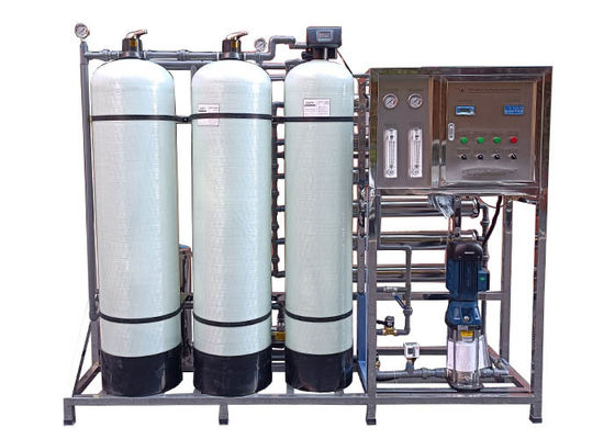 Venta caliente 1500L / H Sistema de ósmosis inversa Planta de purificación de tratamiento de agua de pozo Sistema de ablandador de agua