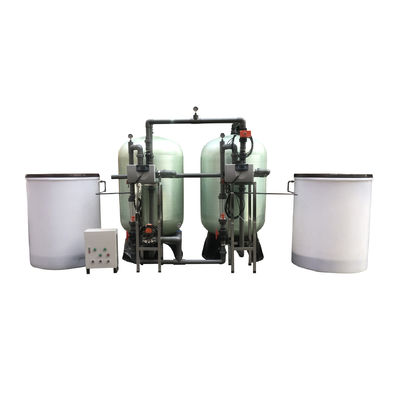 Filtro bien de la filtración del agua del tratamiento previo del sistema del suavizador de agua de la planta de la purificación del tratamiento de aguas del tanque de 15000L/H FRP